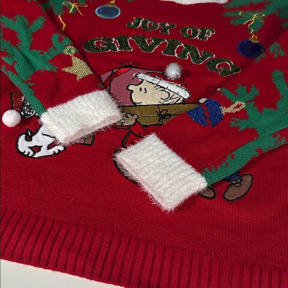 Peanuts Ugly Christmas Sweater - Picture 7 of 9